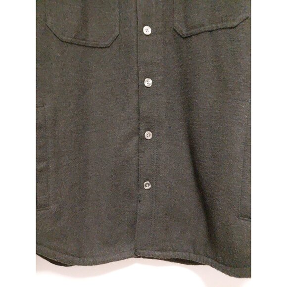 Columbia Mens Windard IV Shirt Jacket Sherpa Lined Medium Black - Picture 4 of 11